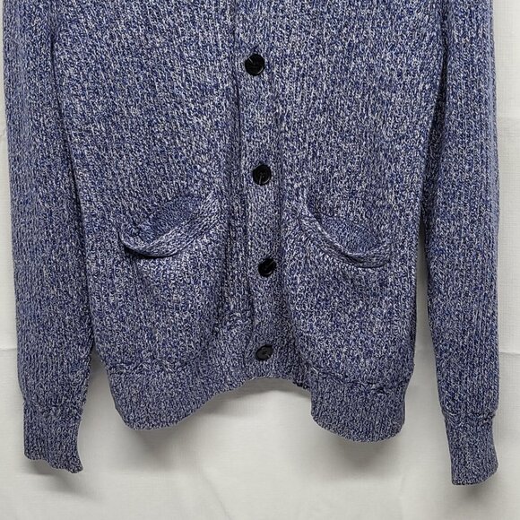 H&M Mens Cardigan Sweater XL Button Up Long Sleeve Pockets Heavyweight Cozy - Picture 3 of 13